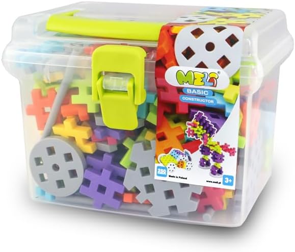 Bloques Meli - Basic Constructor Travel Box 250piezas