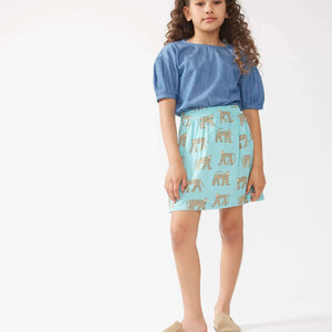 Falda estampado jaguar