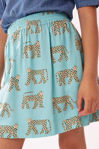 Falda estampado jaguar