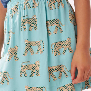 Falda estampado jaguar