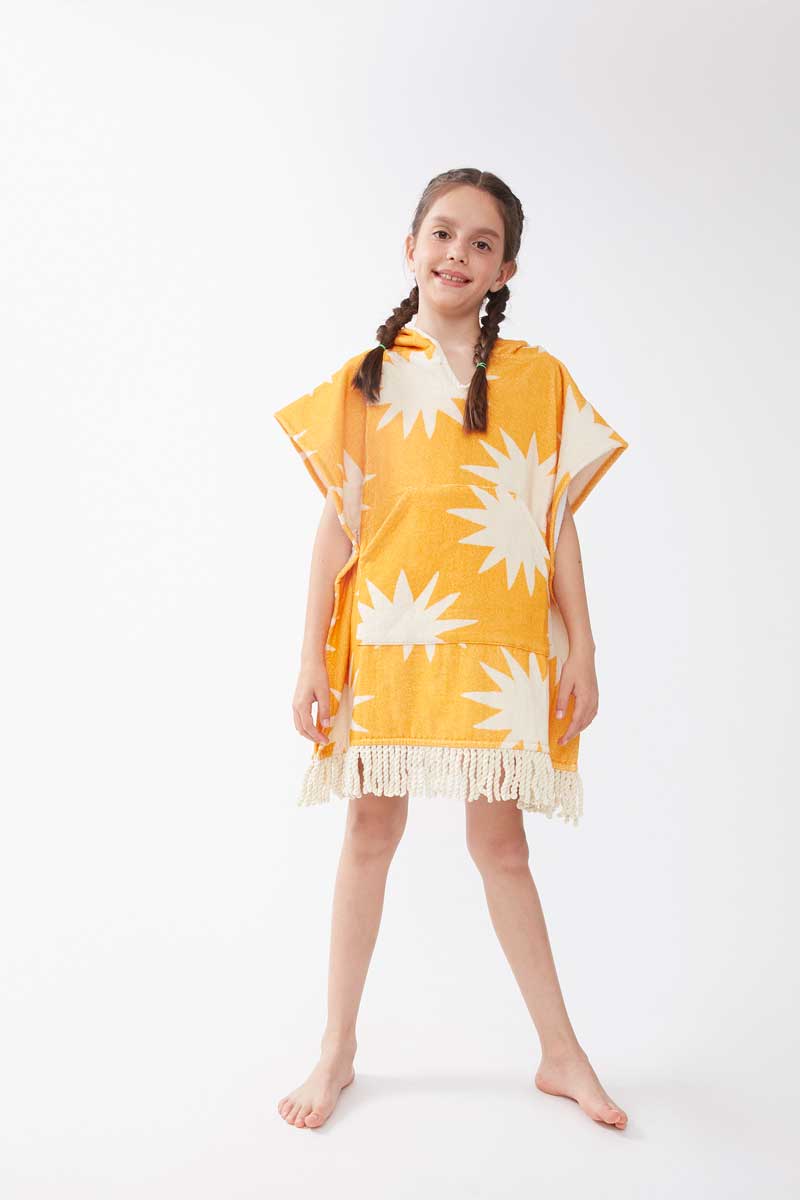 Poncho estampado Big sun