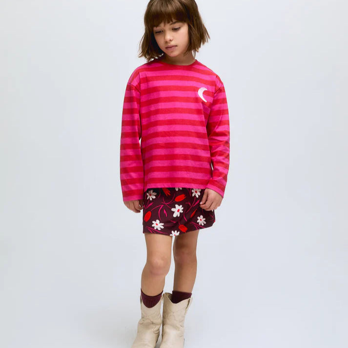 short floral print dress