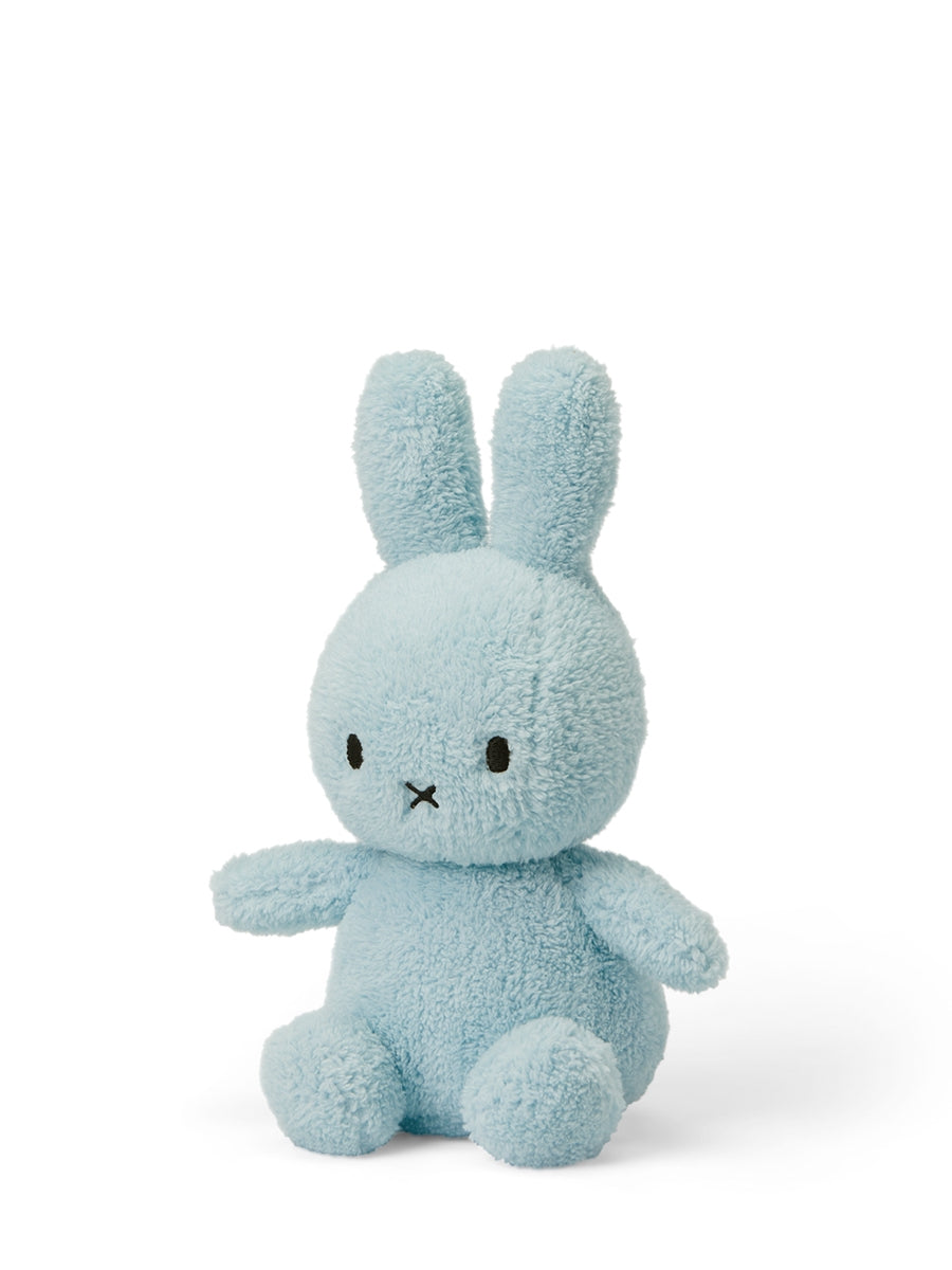 Peluche Miffy terry 23cm azul claro