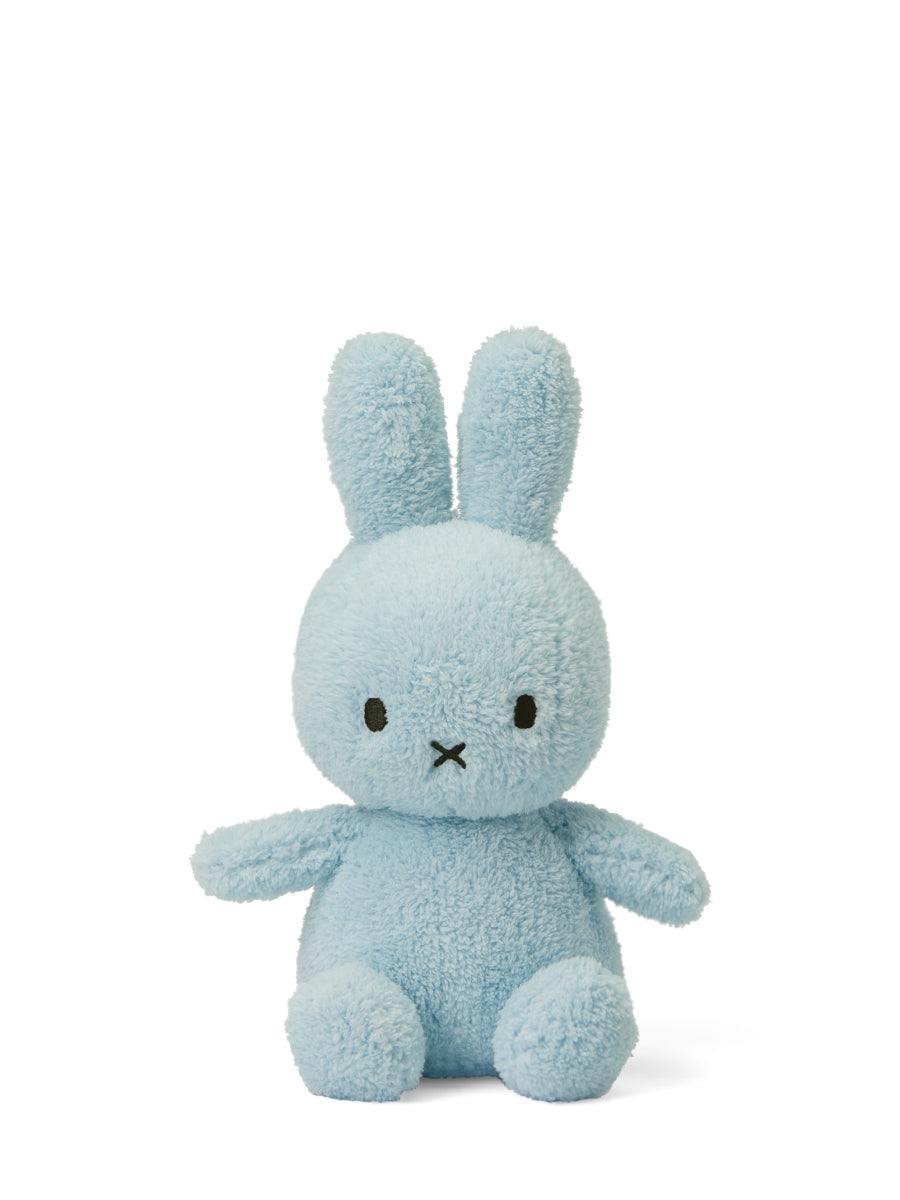 Peluche Miffy terry 23cm azul claro