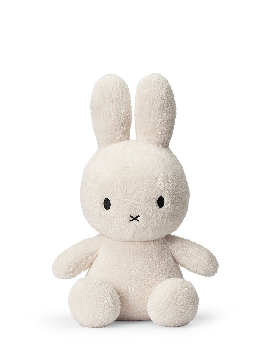 Peluche Miffy terry 33cm cream
