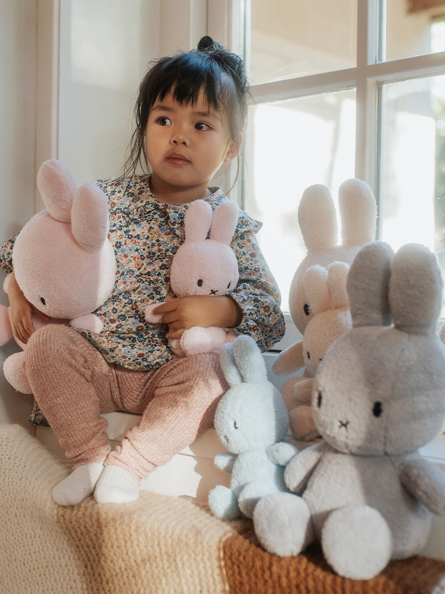 Peluche Miffy terry 33cm cream