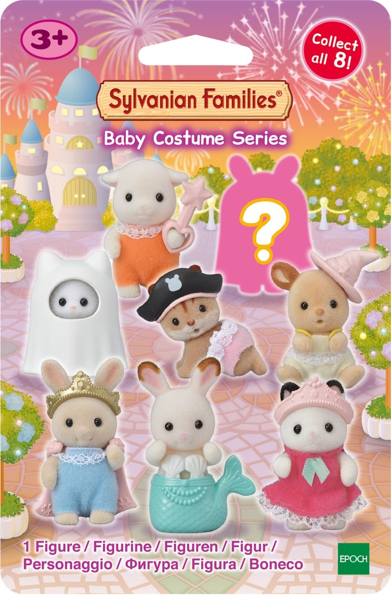 Sobre sorpresa Sylvanian Families Costumes