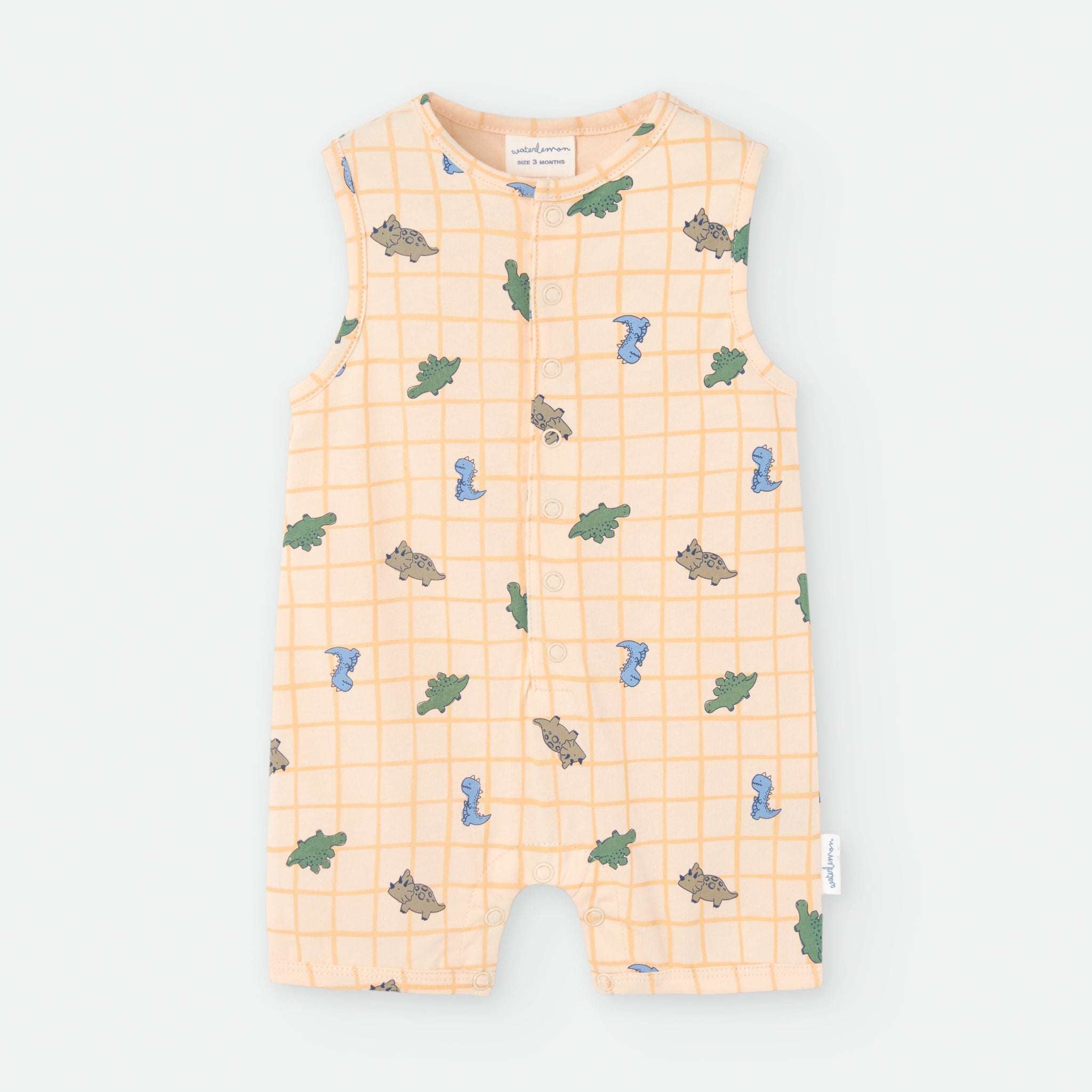 Pelele sin mangas dinos