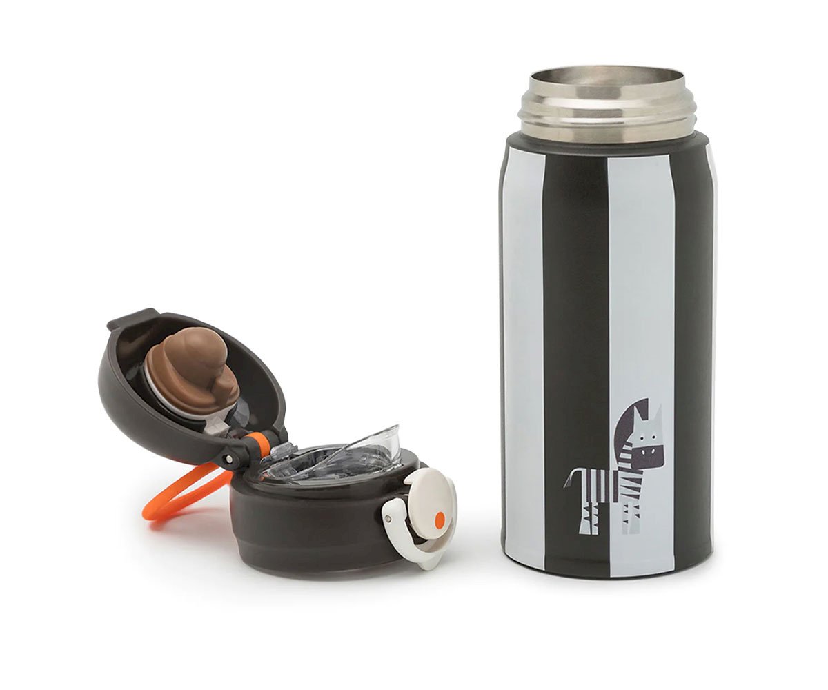 Zebra 350 ml Thermal Bottle