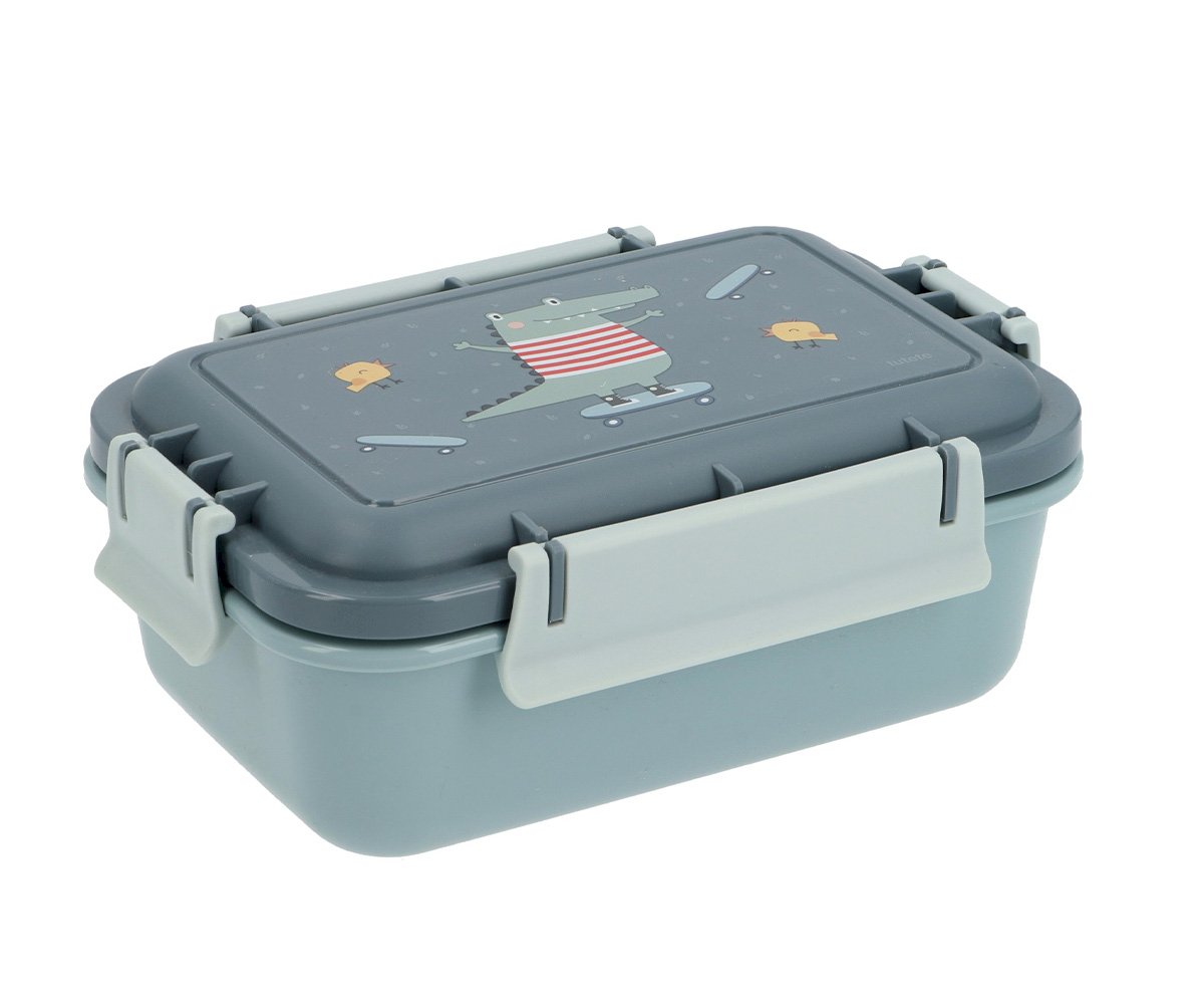 large square crocodile lunch box