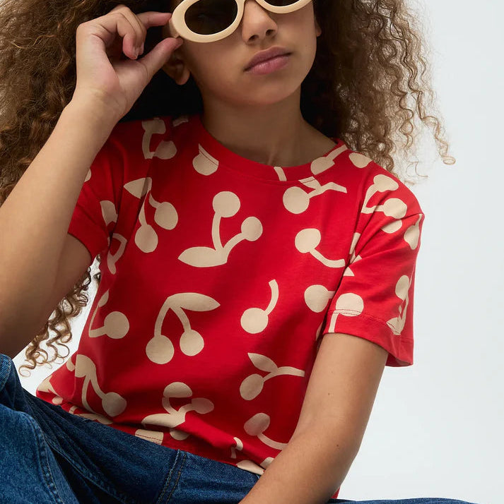 Camiseta Roja Guinda