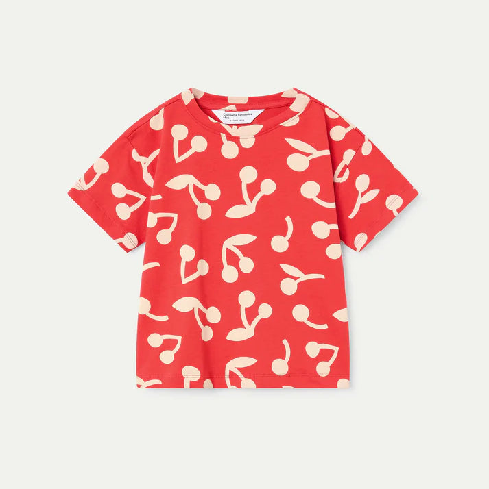 Camiseta Roja Guinda