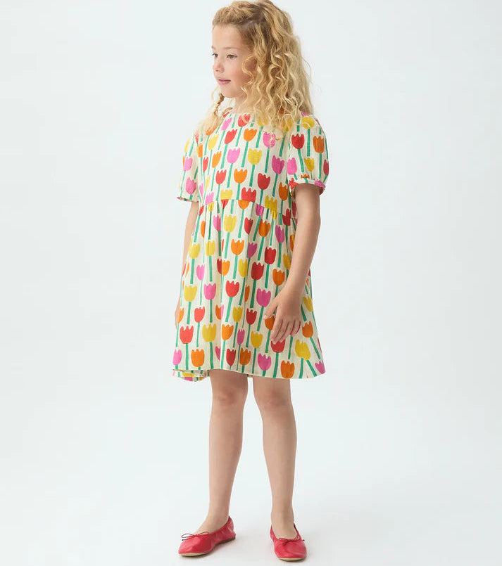Vestido Estampado Tulipanes