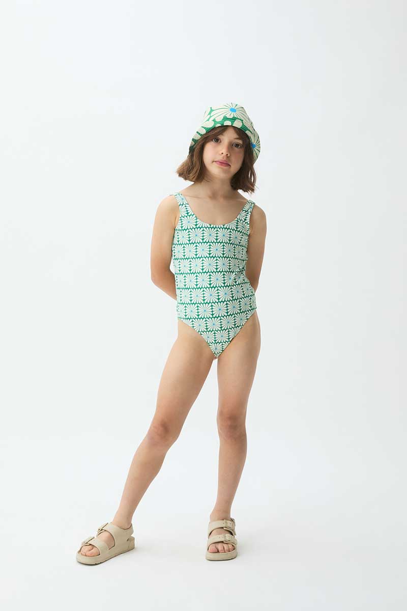 Bañador estampado Olive Fower Garden