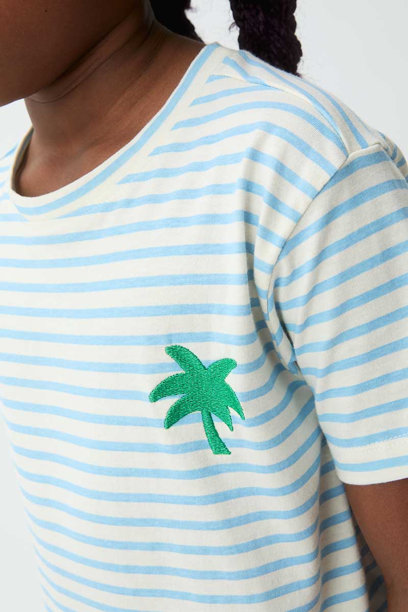 Camiseta Rayas Palmera