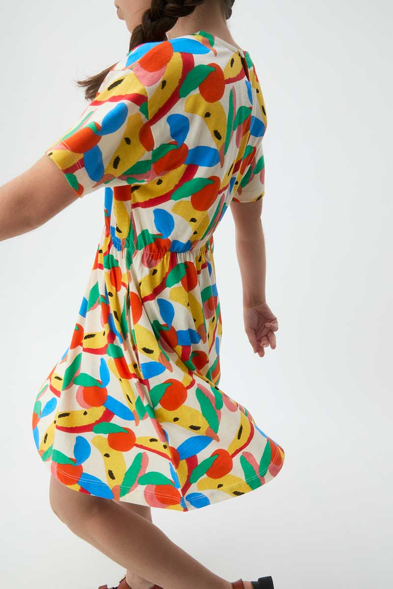 Vestido estampado Tutti Frutti