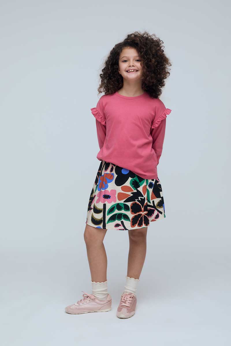 Falda Estampado de Flores