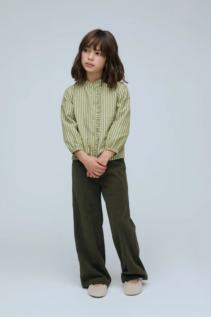 Pantalón de Pana Verde Khaki