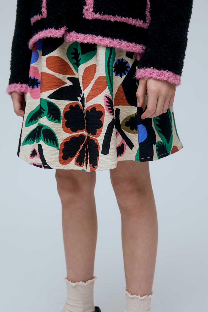 Falda Estampado de Flores