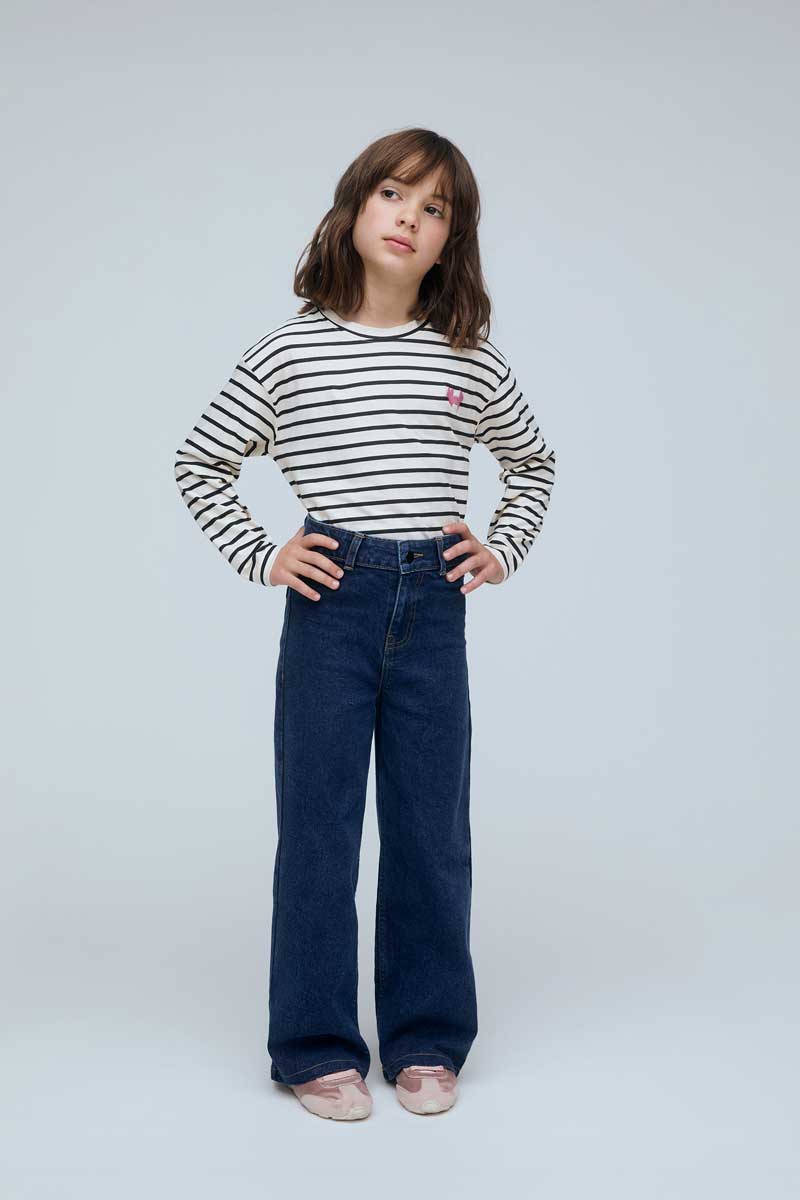 Pantalon vaquero corazones