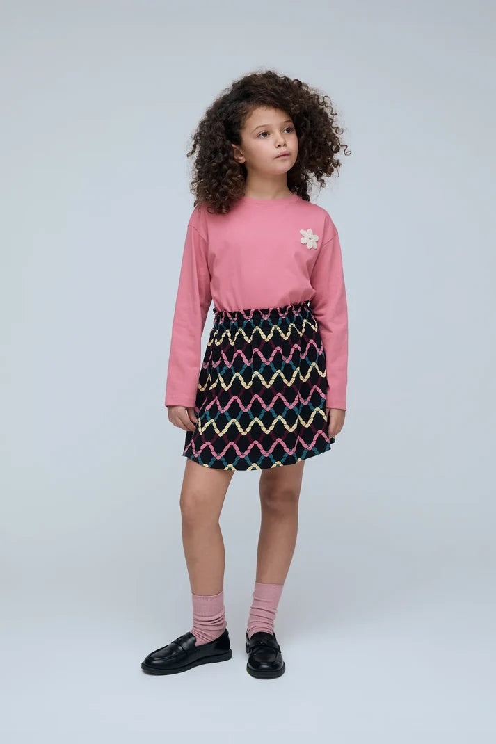 Falda Estampado Zig Zag