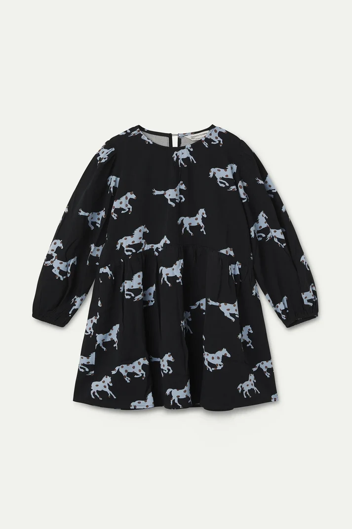 Vestido estampado caballos