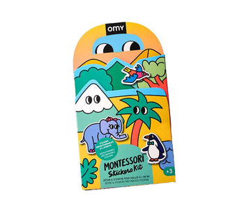 Set de Pegatinas Montessori Animales