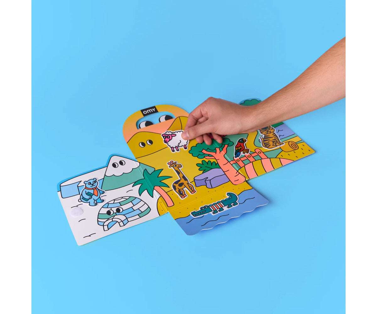 Set de Pegatinas Montessori Animales