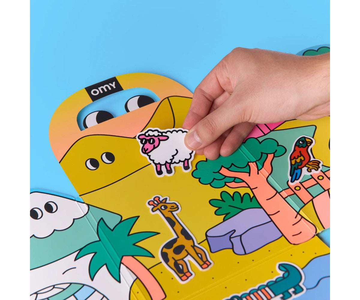 Set de Pegatinas Montessori Animales