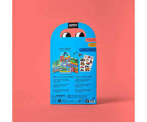 Set de Pegatinas Montessori Transportes