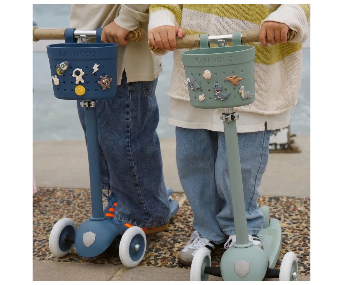 Cesta Patinete Pin & Ride Deep Sea