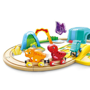 Set de Tren Dinos Hape +18m