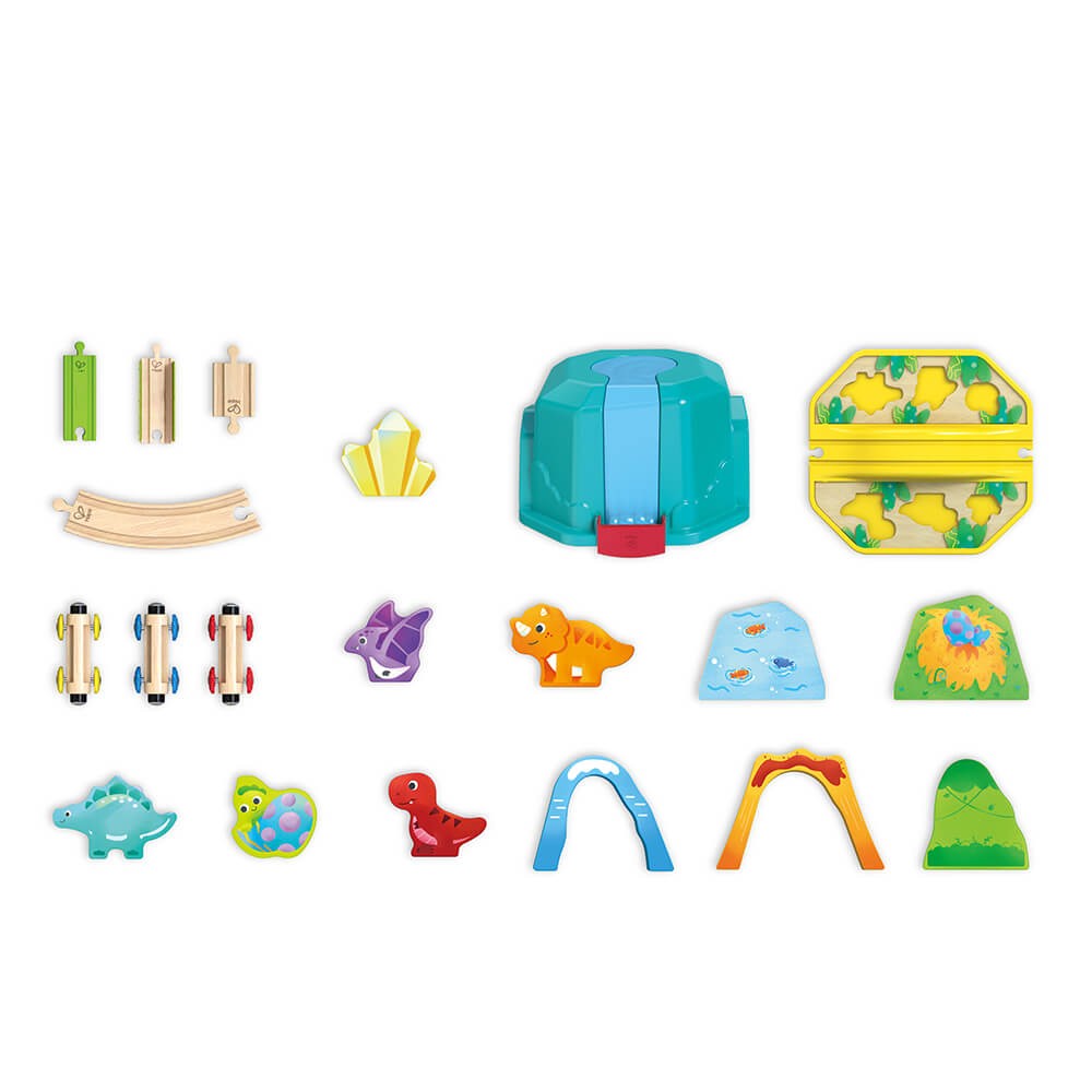 Set de Tren Dinos Hape +18m