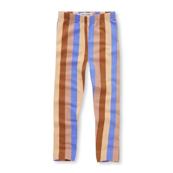 Leggings multicolores de rayas