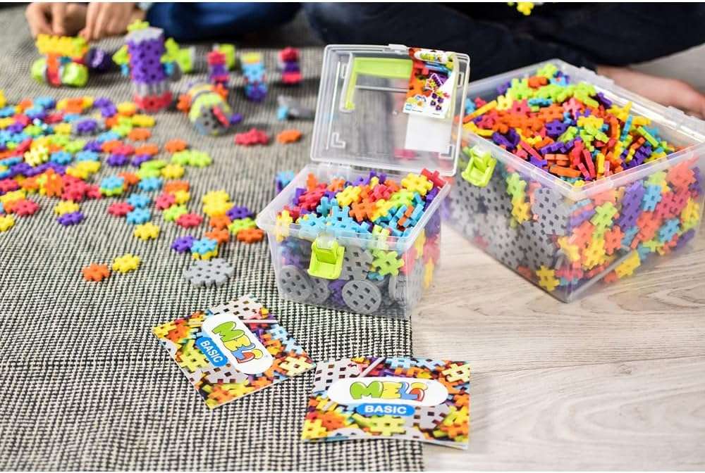 Bloques Meli - Basic Constructor Travel Box 250piezas