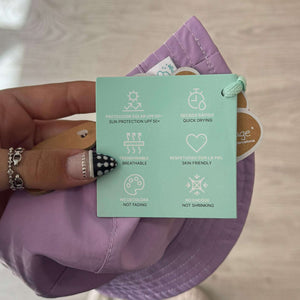 Gorro Protección Solar Mostaza