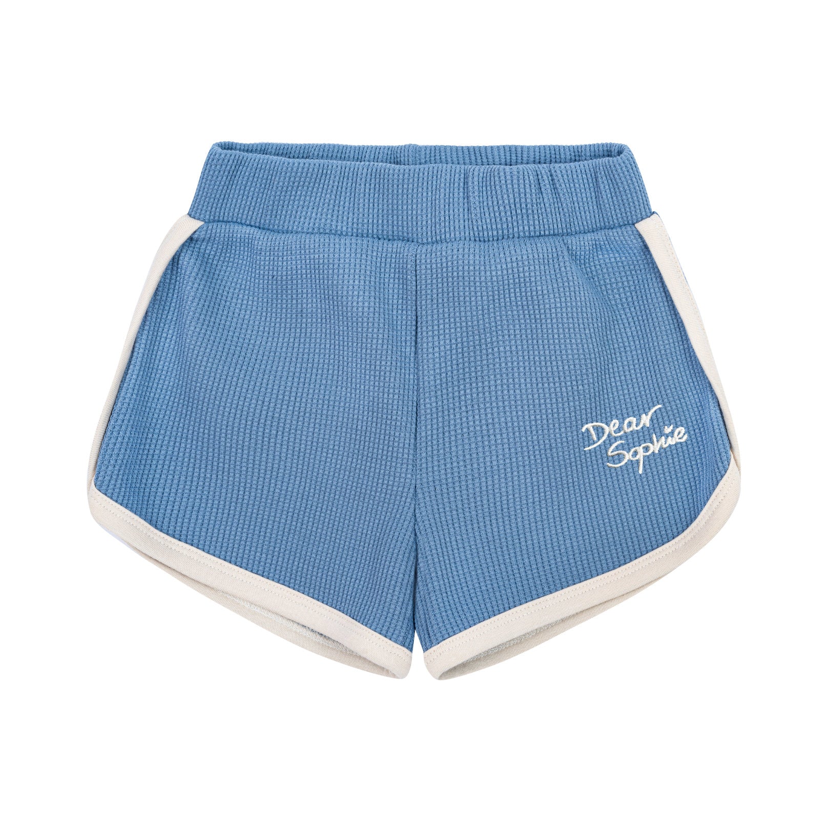 Shorts gofre azules