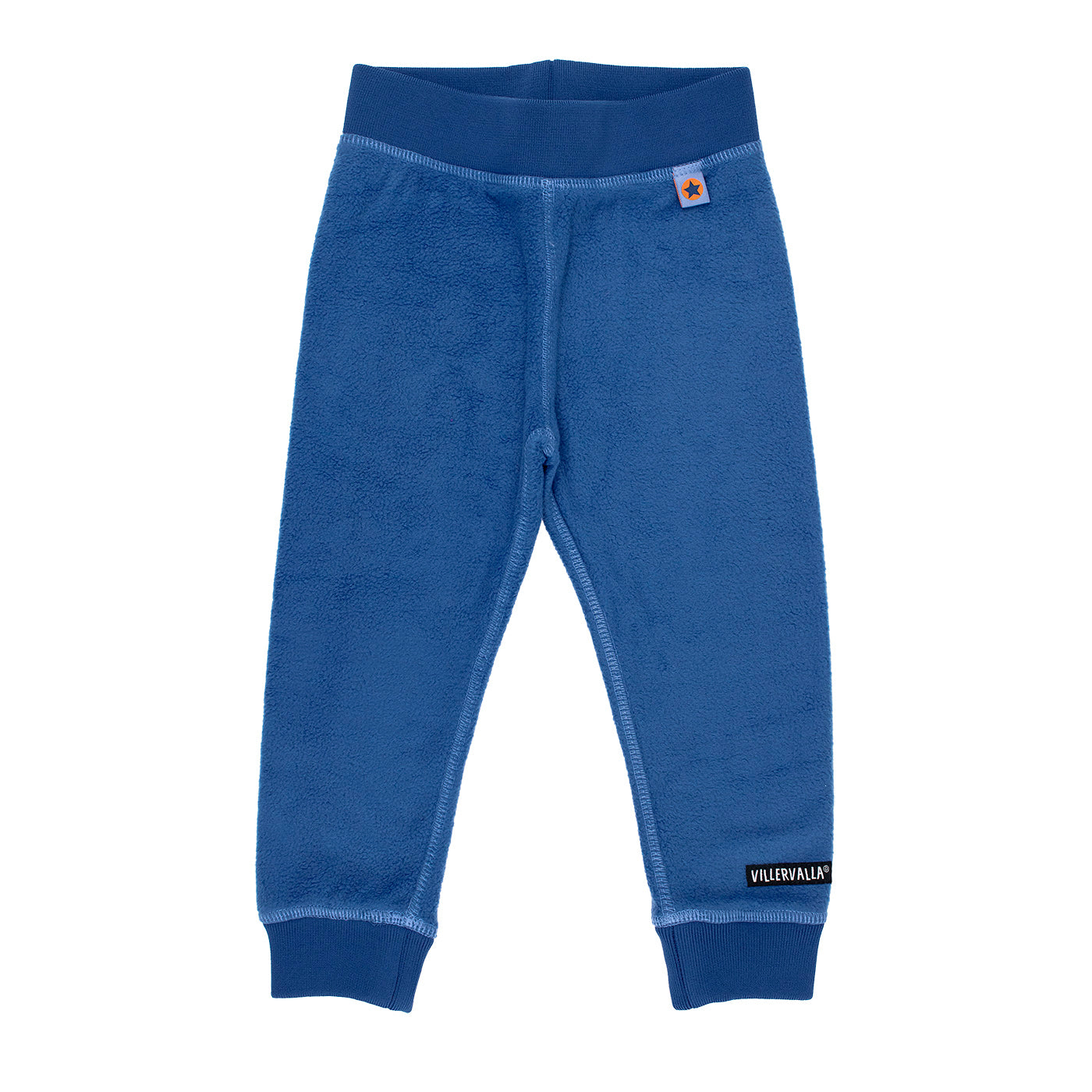 Pantalón polar liso azul