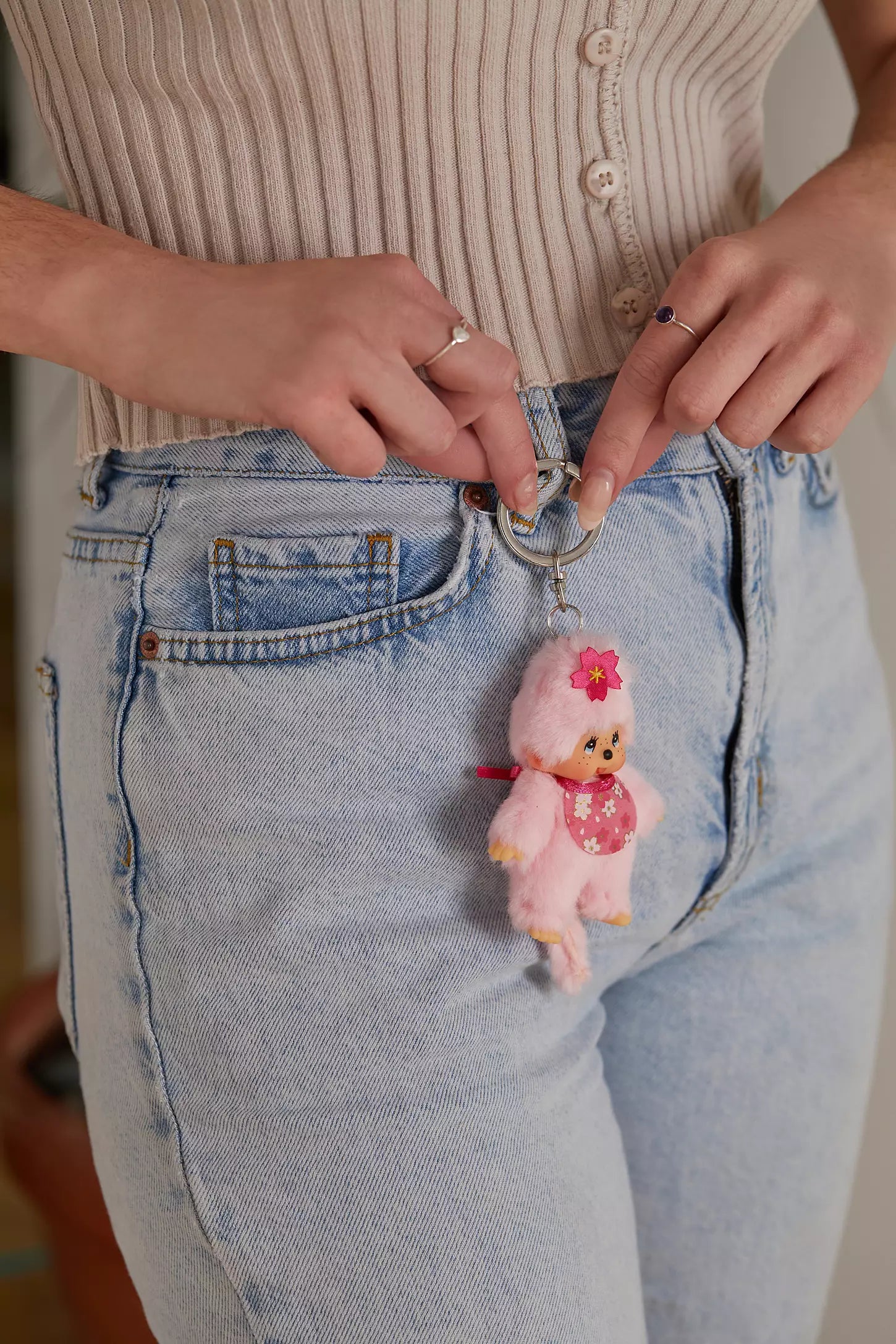 monchhichi keychain