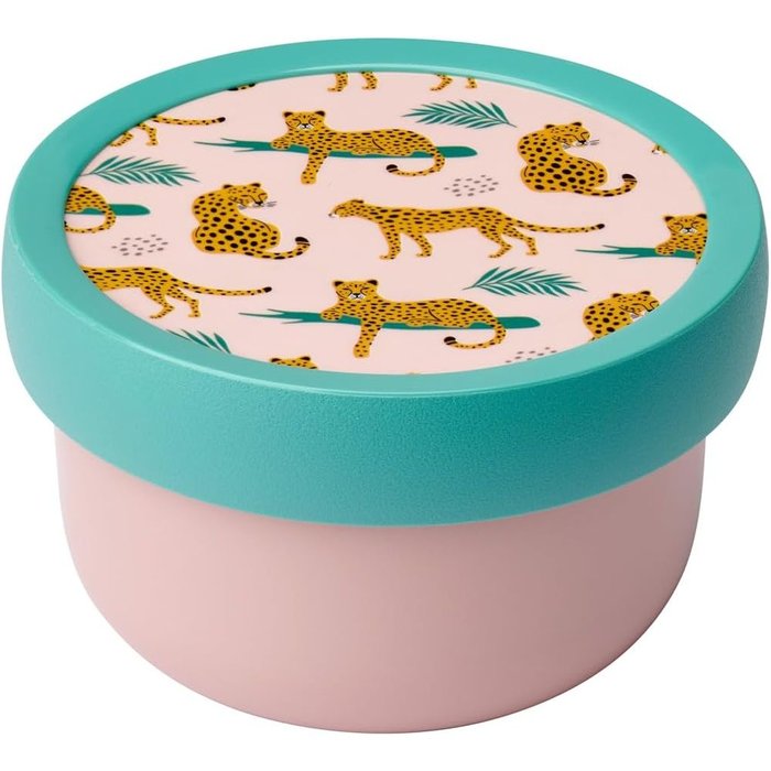 Fiambrera mini leopardos