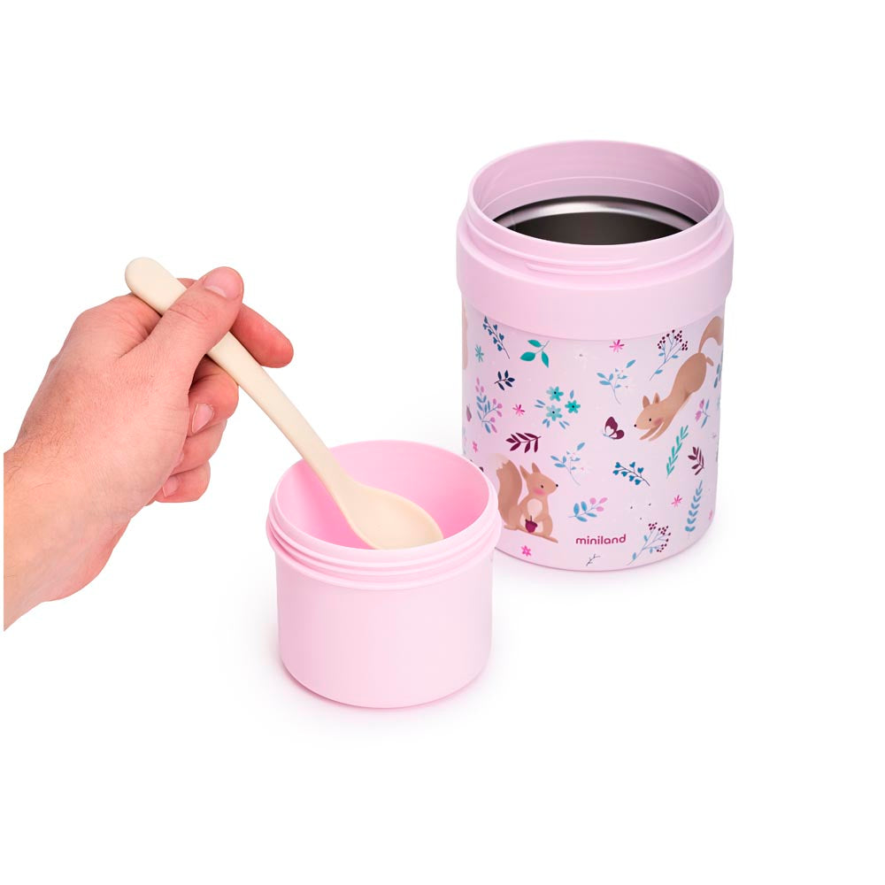 Termo para comidas ardilla 350 + 200 ml