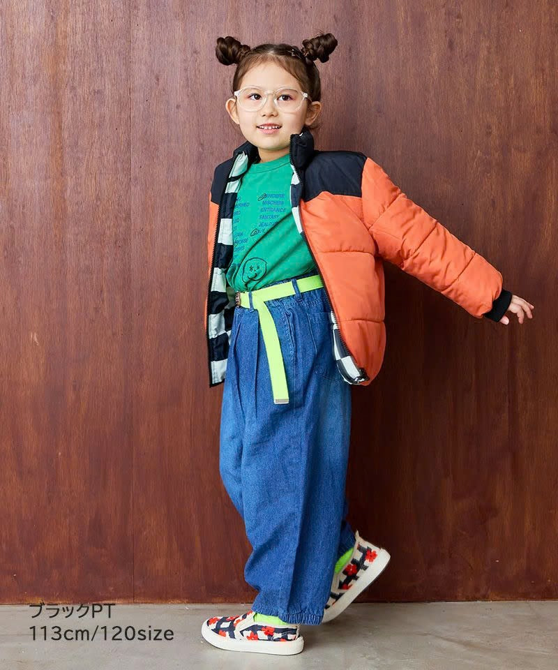 Anorak reversible cuadros