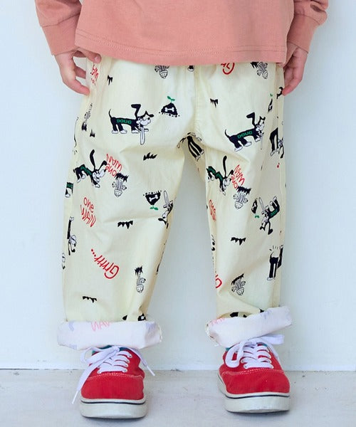 Pantalón barrel perritos