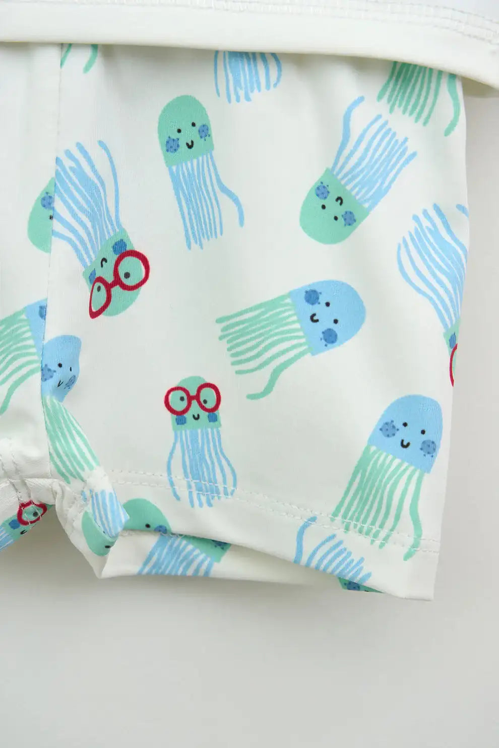 Conjunto Bañador + camiseta UPF50+ medusas