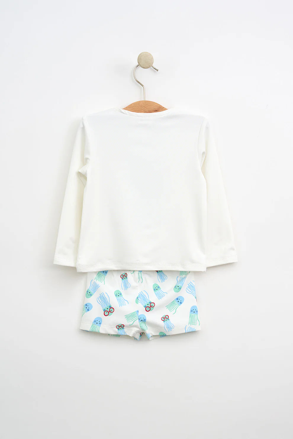 Conjunto Bañador + camiseta UPF50+ medusas