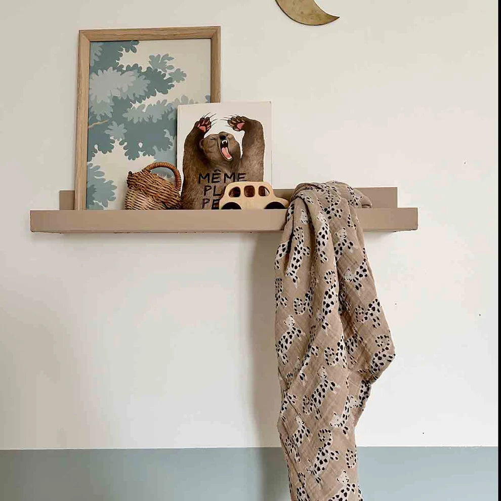 Muselina Estampada Leopardos
