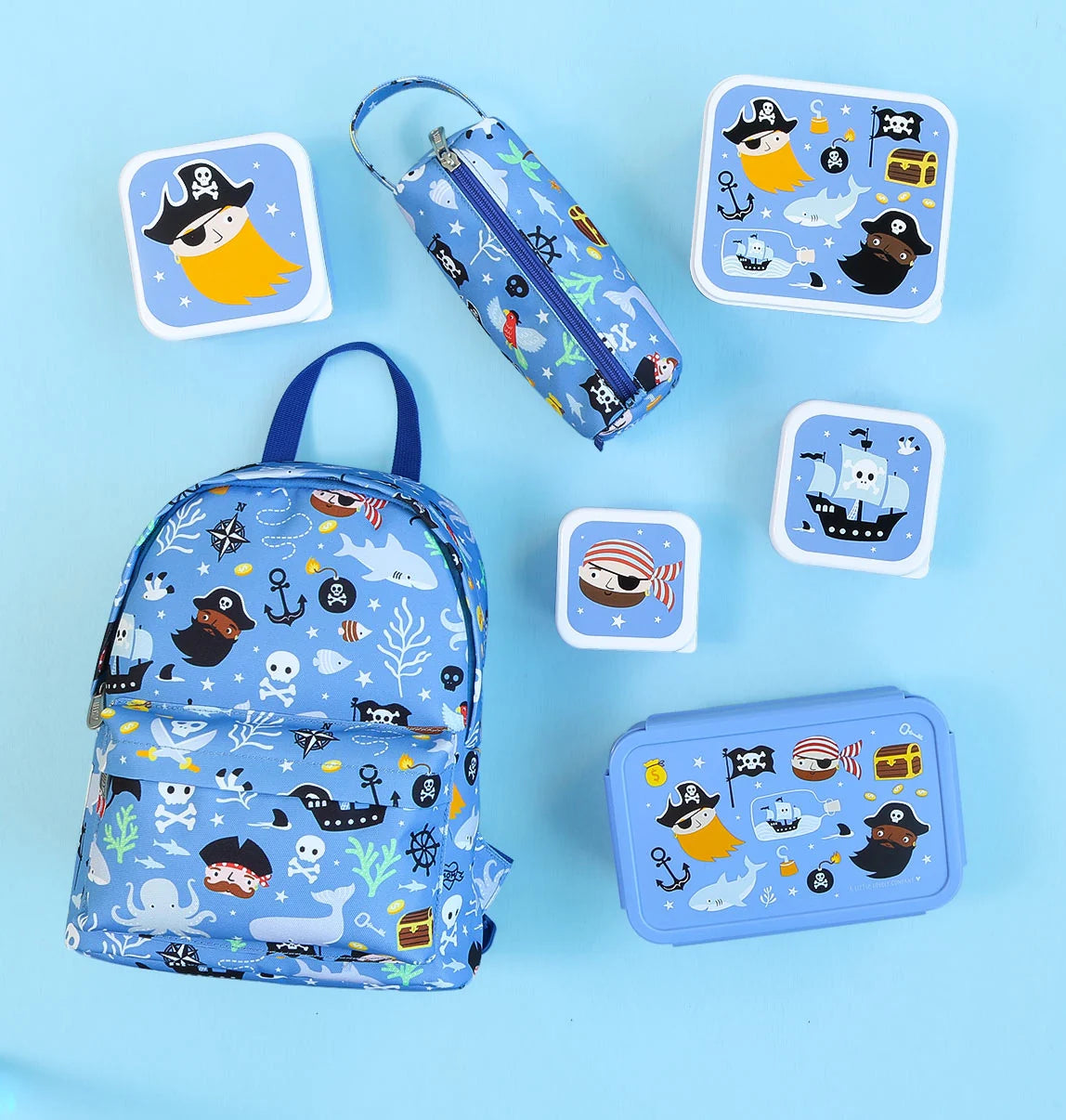 Mochila infantil piratas