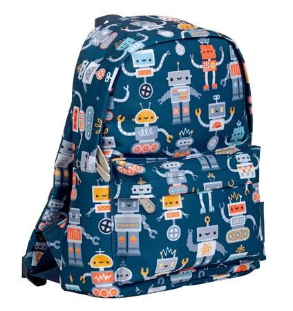 Mochila infantil robots