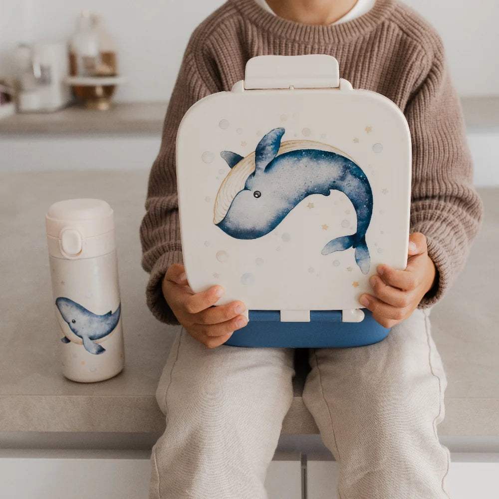 Fiambrera bento Ballena con asa