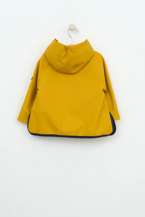 Chubasquero bebé amarillo cangrejos